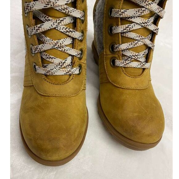 Sorel Women´s Joan Of Arctic Lexie Wedge III Lexie Wedge Bootie Sz 7.5 - Picture 3 of 10